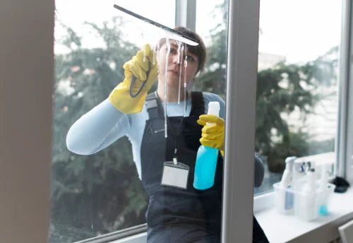 Nettoyage de vitres intérieures et extérieures à Escoutoux